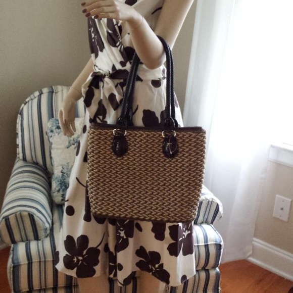 Brighton Handbags - Brighton straw bag...great shape!